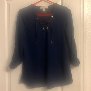 Michael Kors women’s shirt size small navy